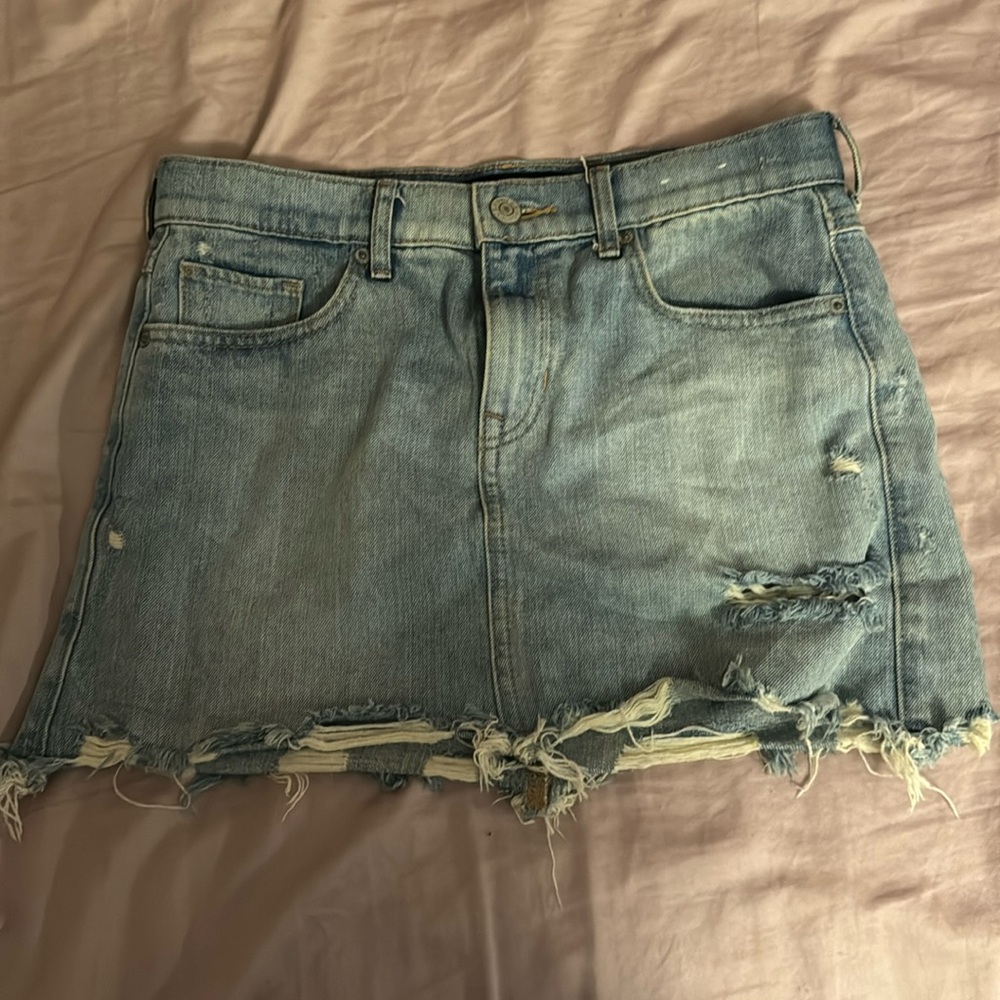 Express Jean Mini Skirt